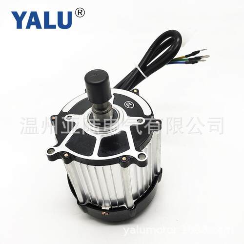 亚陆YALU差速电机BM1418Z1200W48V永磁直流无刷电机不带减速箱