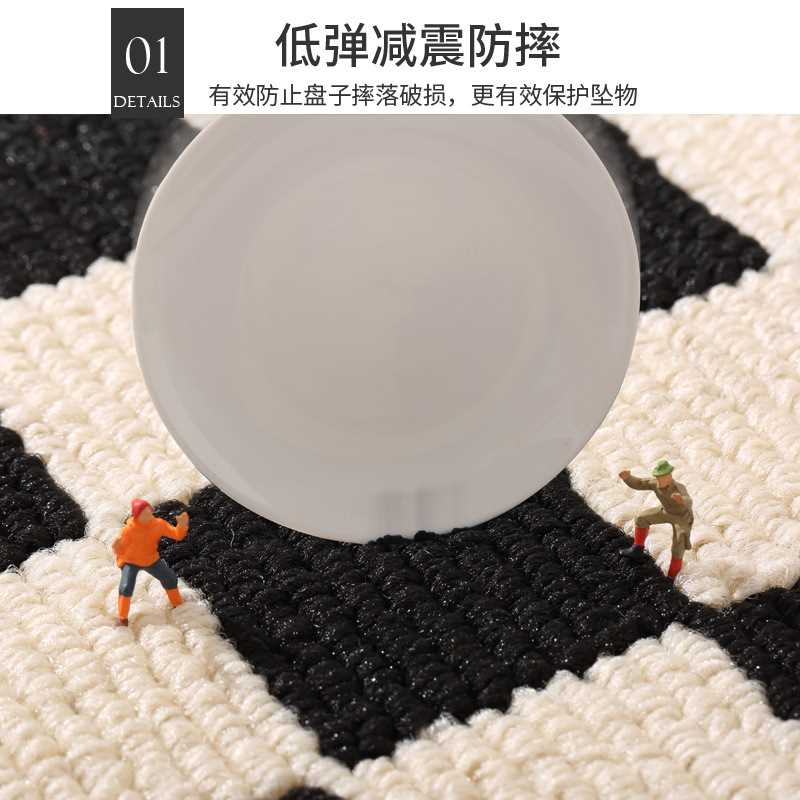 【直播推荐】厨房地垫家用长条吸水吸油防滑脚垫可机洗耐脏地毯编