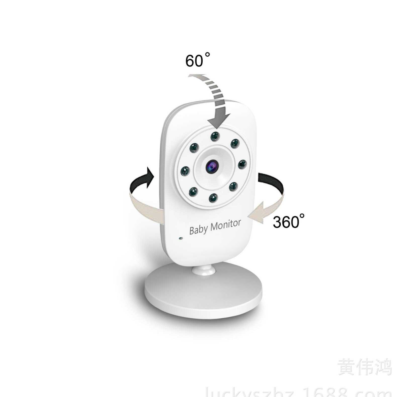 【直播推荐】直销婴儿监视器监护器无线家用智能儿童监控器baby m