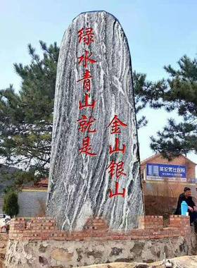 泰山字石雪浪石刻石公司门牌石大型校园景场刻字石大石广000009头