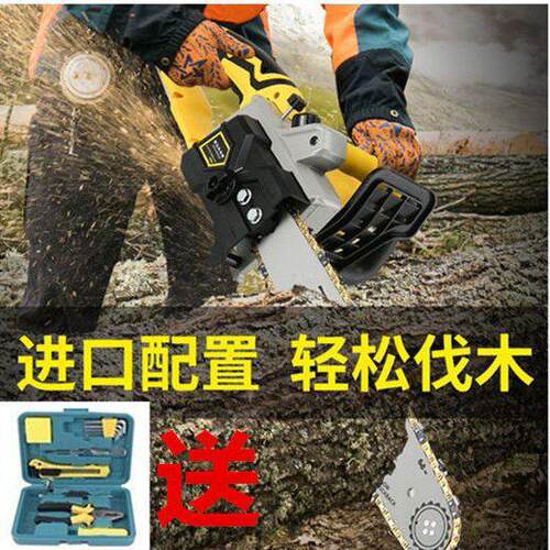 进口电插链家用伐锯木锯手持电220v大功能率多功锯IGB链条锯轻便