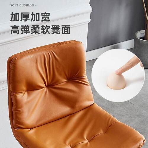 吧椅背现代简约轻奢760椅铁艺高脚靠凳子家用吧酒吧台椅子高凳子