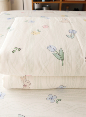 兔先生被套单件纯棉单人1.5m1.8米床双人20K0x230学生宿舍全棉被