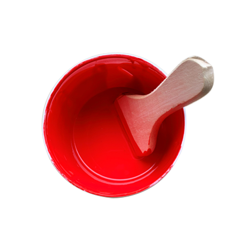 大红色刷木头的漆中国红朱红刷木门柜子水性木器T漆刷门头木板油