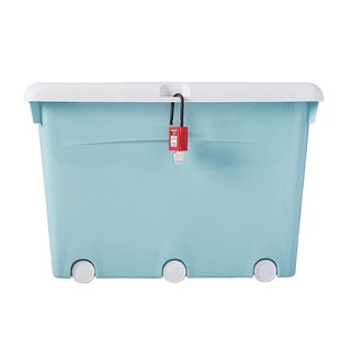 能上锁的收纳箱零食带锁收纳箱y办公室塑料盒大号密码锁大容量学