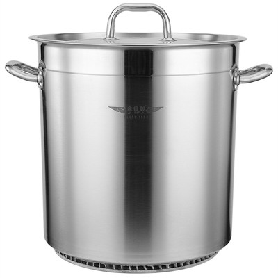 翅片节能汤桶商用燃气复合底节能大汤锅卤水锅桶聚S热304不锈钢桶