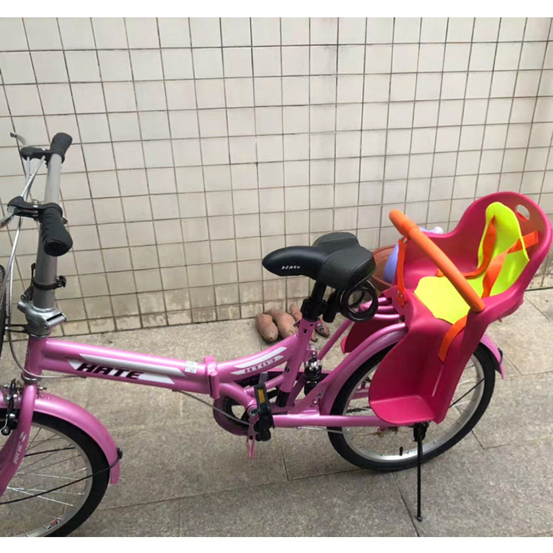 加厚加大女士自行车n儿童安全座椅折叠单车山地车小孩后座特价包