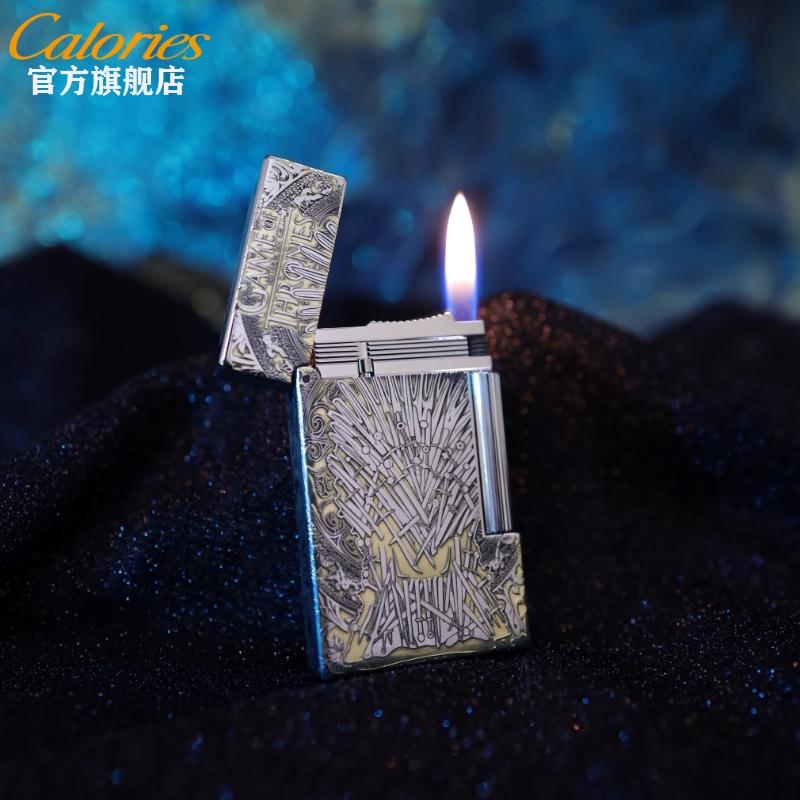 铁王座雕刻送朋友侧滑黄铜礼物