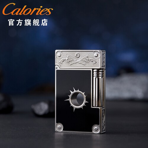 漆面打火机calories黄铜高档复古