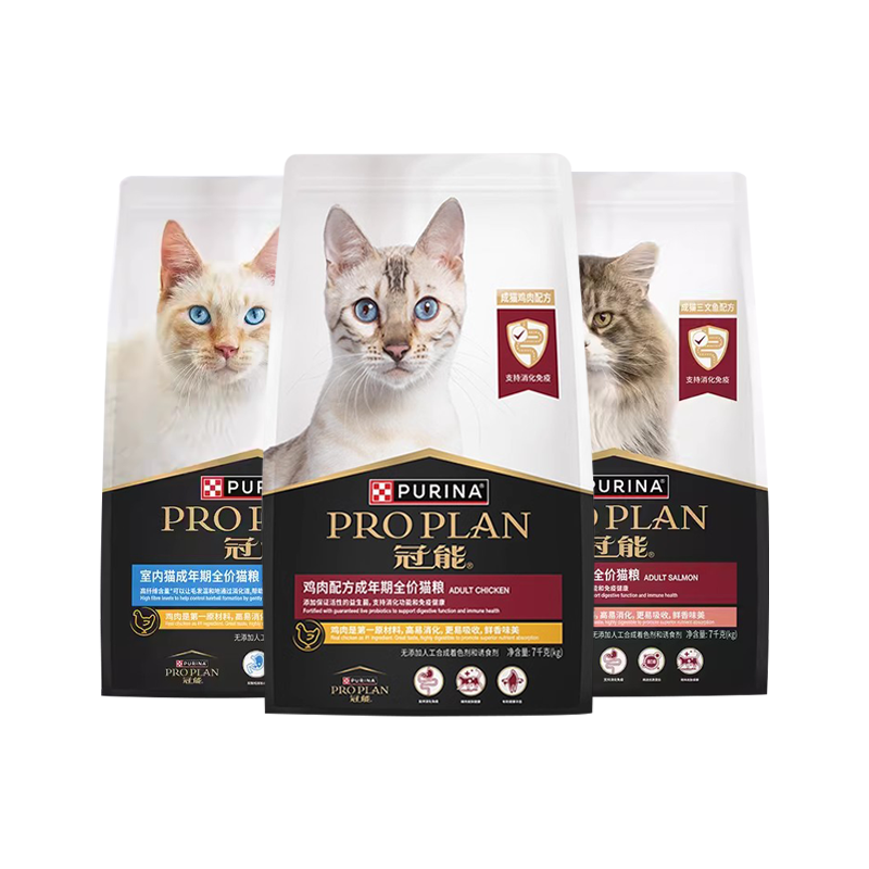 冠能鸡肉三文鱼猫粮7kg/2.5kg