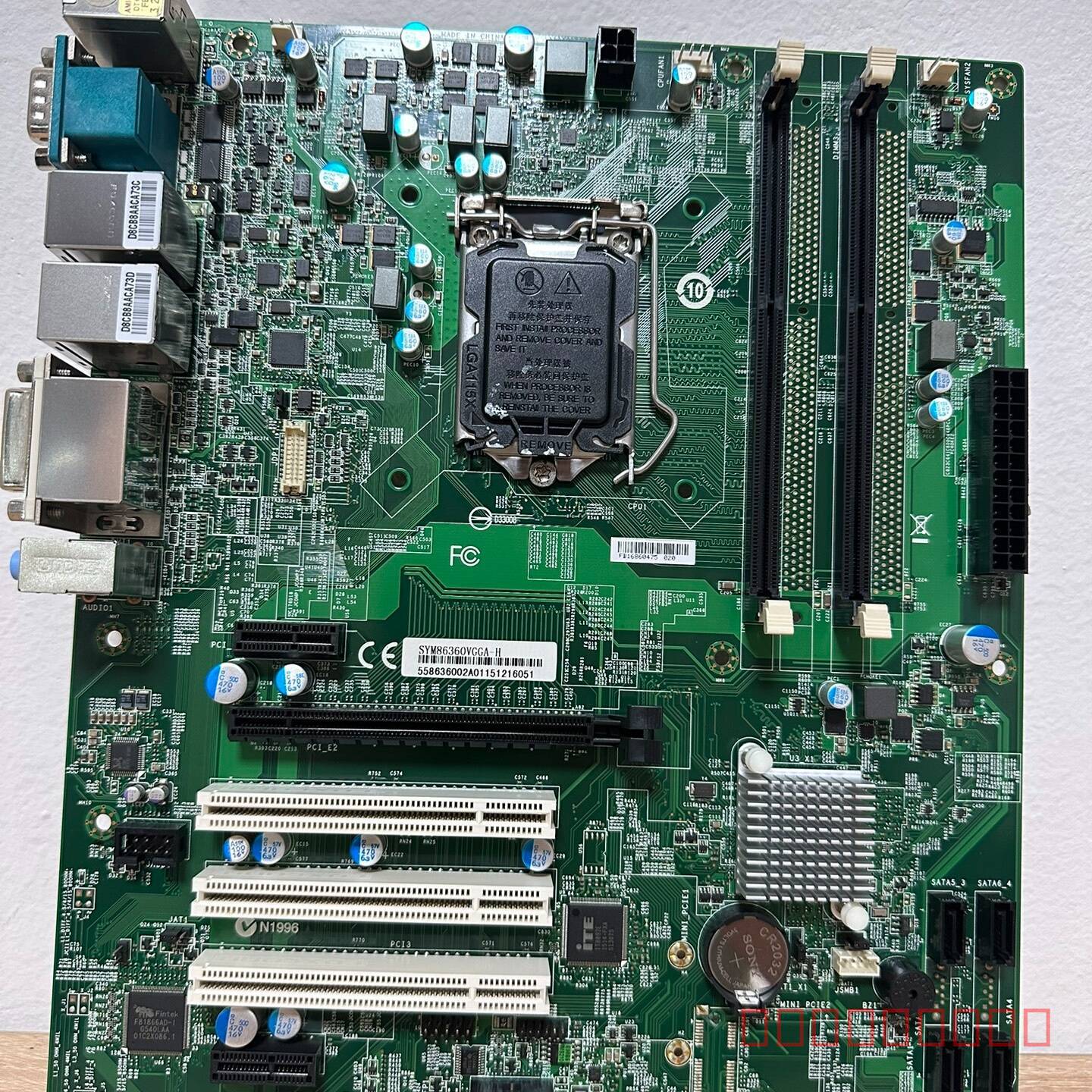 议价充新成色艾讯宏达工控机主板SYM86360VGGA，