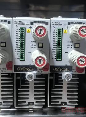 议价安捷伦N3304A电子负载模块，60V/60A/300W，马
