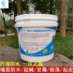 洛禹G03内墙防水防霉涂料室内背水面渗水防潮起碱起皮专用