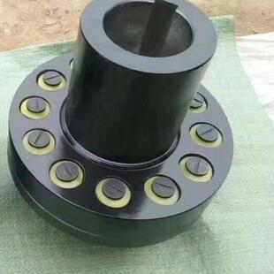 Tl支柱联轴器高扭矩45号钢风扇减速器弹性套尼龙靠背轮Hl水泵电机