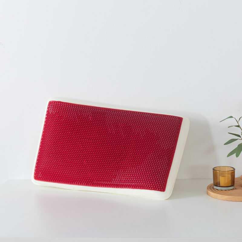 CY 2024新款红石榴凝胶记忆枕喜事多福枕头悬浮科技护颈助眠枕芯