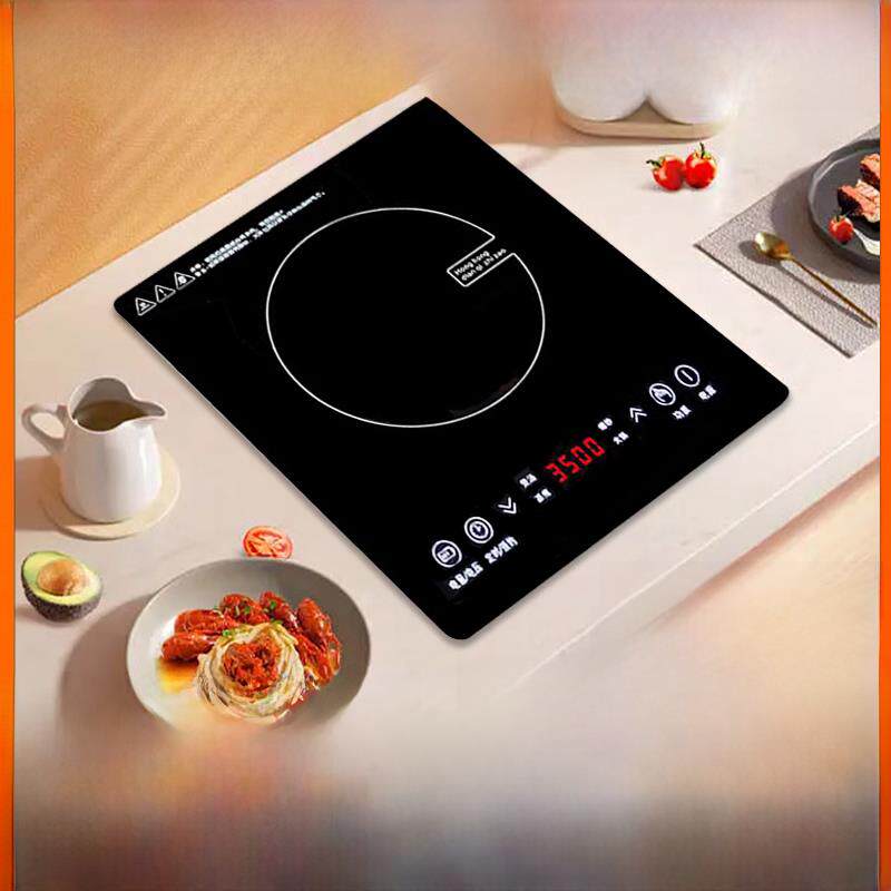 家用嵌入式电磁炉单灶3500W大功率智能触摸镶嵌式气电灶尺寸33*28