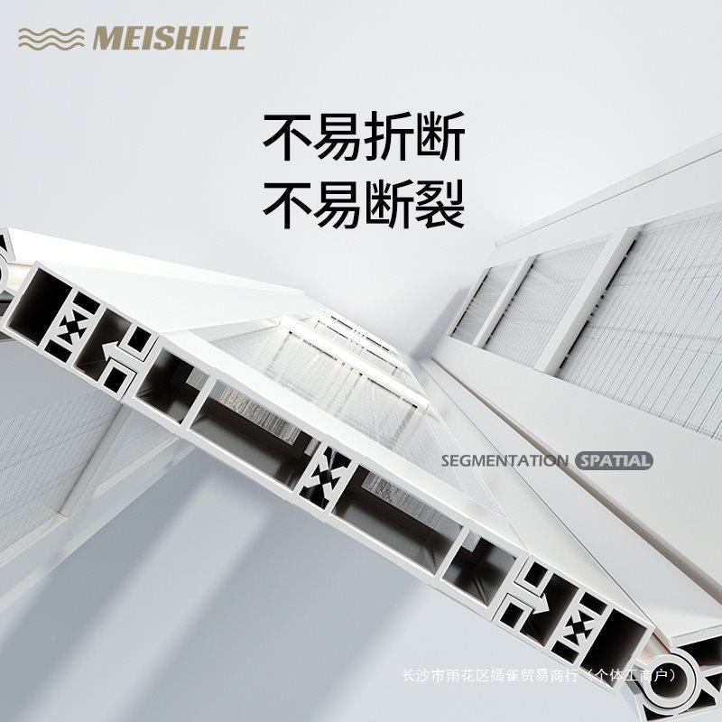 pv74安装折叠门推拉门免打孔厨免房客厅隔断c易门卫简生间隐形移