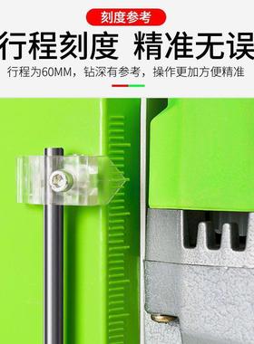 微床型迷你台钻钻床铣功小型台KKR转家用多能工业级22v钻0孔机工