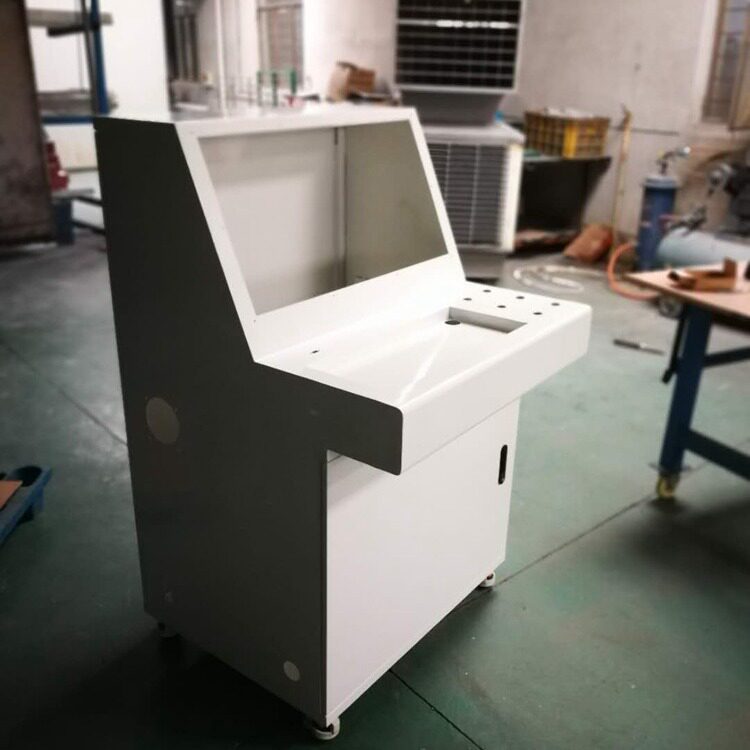 广东监控操作台机箱机柜钣金