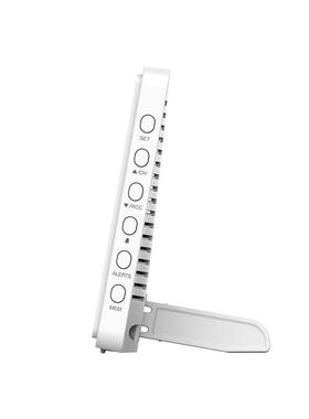 多能功气家用无线USZ负显气象站温钟湿度计天预报双闹万年历时间