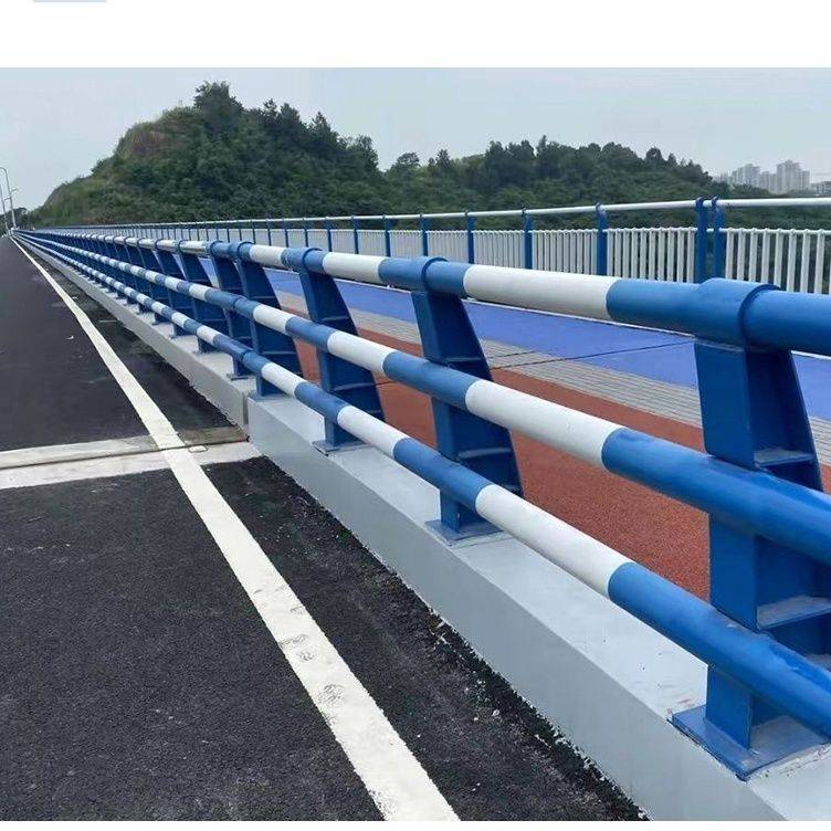 桥梁护栏杆不锈钢复合管景观河道护栏天桥钢丝绳桥梁防撞护栏厂家