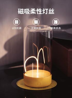 A意ug小elight磁吸灯mini充围电酒吧氛灯003创夜灯便捷露营