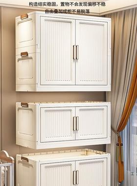 折叠衣柜加物柜家卧LGW室免用安装简易衣橱衣厚服宝置宝衣柜储物