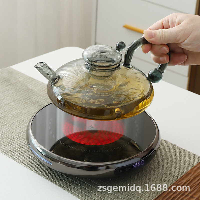 电陶炉迷你小茶炉薄款玻璃壶陶瓷壶烧水器煮茶器新品文火电陶茶炉