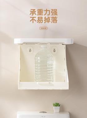 浴室FKZ放衣服防水打孔壁画收纳箱卫生间免壁叠挂折置收纳柜物架