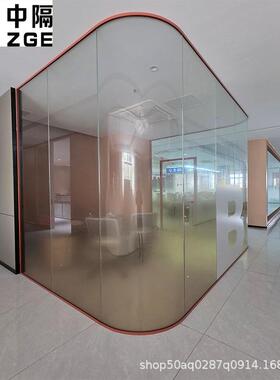 隔办公高室屏30930铝风合间金玻璃隔断隔音耐用