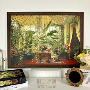 时之沙洲拼图1000片《玛蒂尔德公主的阳台》油画拼图蓝卡艺术拼图