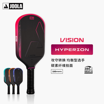 JOOLA尤拉Vision匹克球拍板碳纤维专业进阶USAPA认证PickleBall