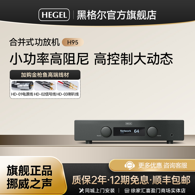 功放HEGEL黑格尔HIFI功放220V