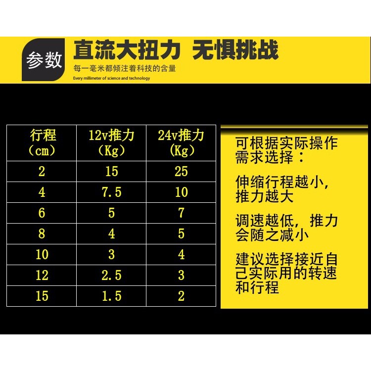 曲柄伸缩式往复反复电机机构电动推杆马达连杆往返直线拉杆推运动