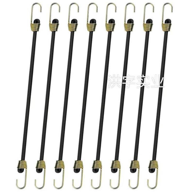 源头工厂3-4-5MM 多功能迷你绳固定松紧带小绑带弹力绳挂钩挂钩绳