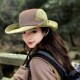 户外帽 2户外徒步登山帽钓鱼晒大檐爬山帽子女西部牛仔防帽旅游遮