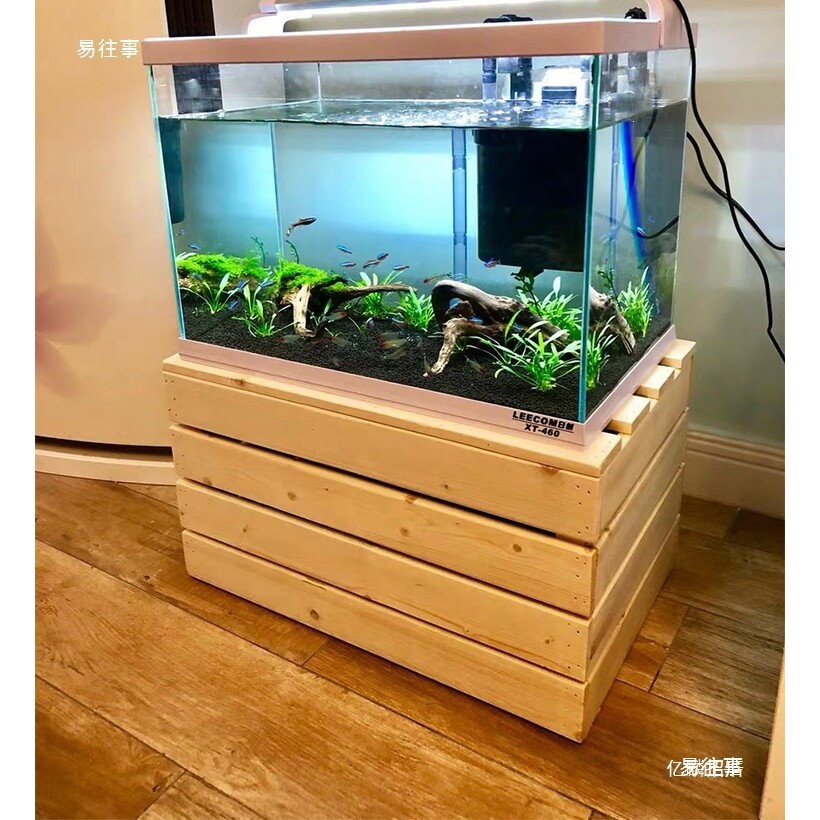 超市摆货框加厚承重木箱实木箱复古木条装饰水果木框堆头中式