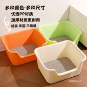 猫砂盆超大号防外溅加深猫咪清洁用品巨型便盆送猫砂铲猫厕所用品