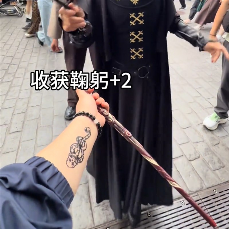速发食死徒纹身贴哈利死亡之徒蛇骷髅草本防水暗黑系手臂个性