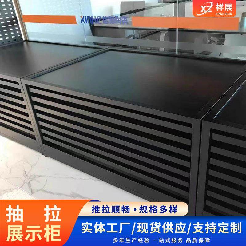 抽屉瓷落地展砖架木地板发展式示架大理石材样品抽拉展示柜整179