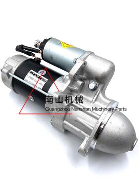 三一SY1358启动-马达4BD配1机/4BG1SMJ发动机起动马达挖掘件