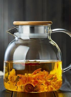 炉玻璃茶壶耐家高温加厚茶水分离电陶烧煮茶用20水25新款大iA4XRR