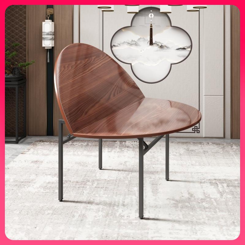 3YN可折叠餐桌实木大桌圆桌面板用子10G人吃饭桌园台折叠款桃面商