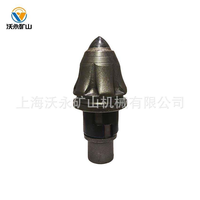 截上海击工厂硬岩抗磨损300旋挖齿6打桩机抗WOA冲不断裂温锻截齿