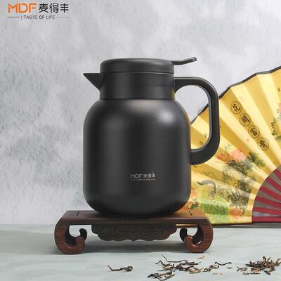 新款304不锈温保保冷壶高颜值好钢麦得丰看家用野餐露营大量送容