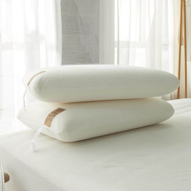 简约舒聚适氨低反酯记弹成型枕头保健护颈枕忆枕成人学生枕芯PS-0