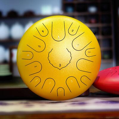 空鼓碟6寸8音1SJE1音13音15钢手舌儿鼓无灵忧鼓成人童初学者打击