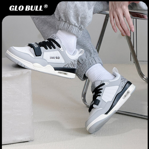 GLOBULL增高低帮潮流板鞋面包鞋