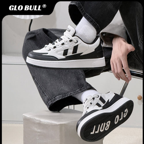 GLOBULL增高低帮潮流板鞋面包鞋