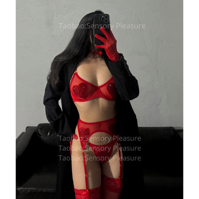 SensoryPleasure有钢圈红色性感